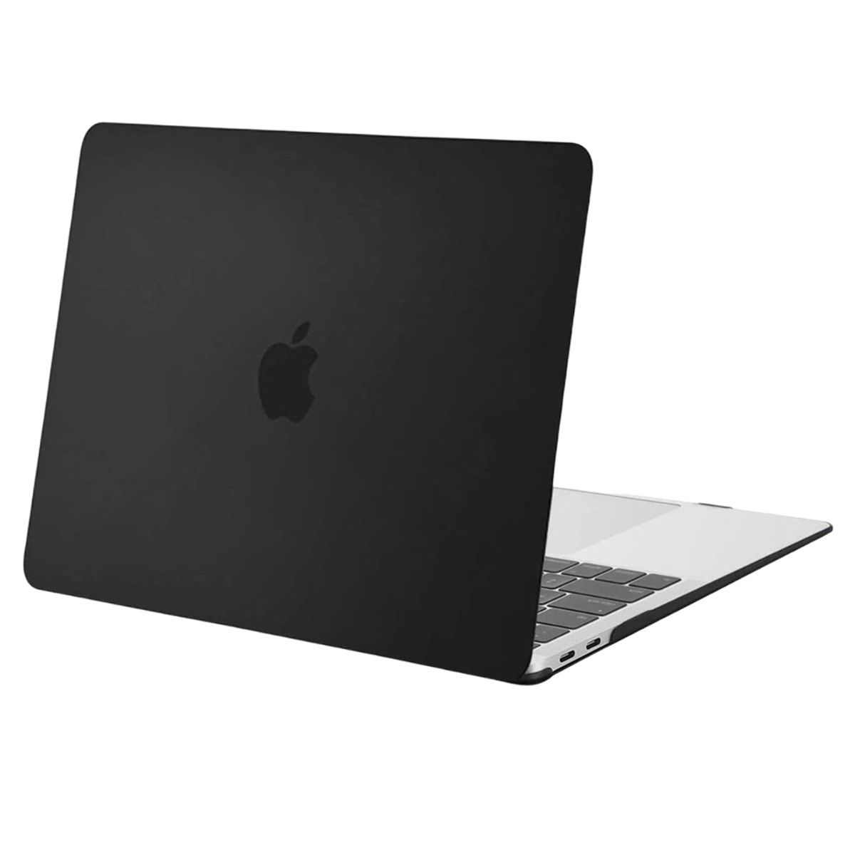 GENERICO - Carcasa protectora para Macbook Air 13 A1466 Negro Mate