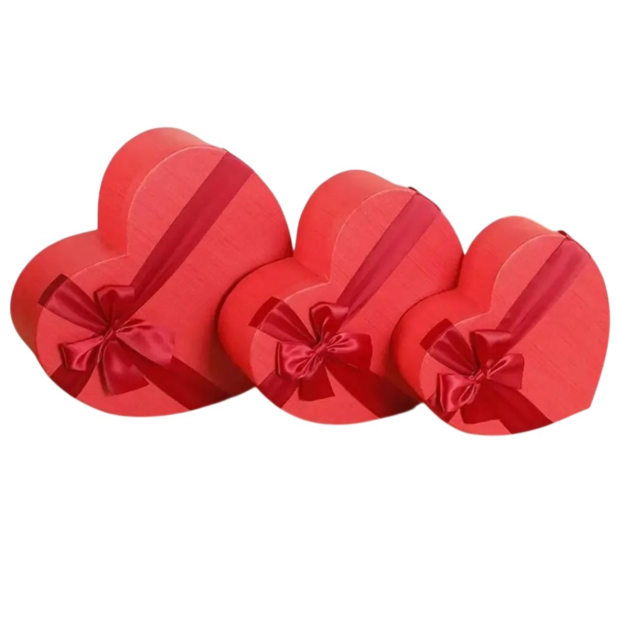 GENERICO - Cajas Corazón Para Regalo 3 Medidas San Valentin