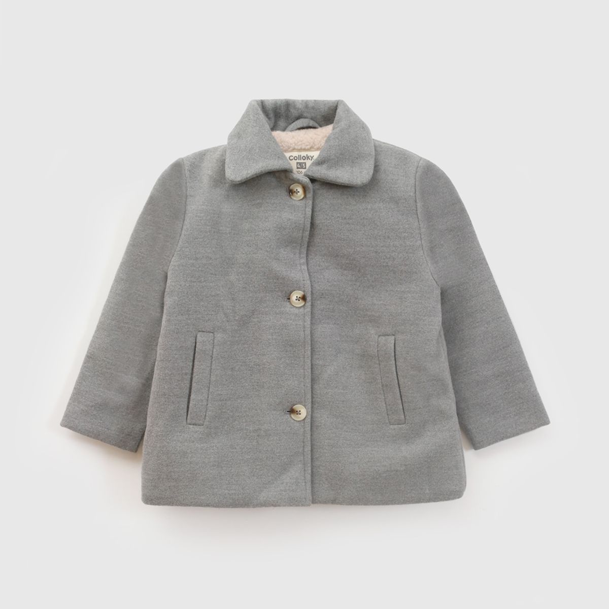 COLLOKY - Abrigo Gris Niña