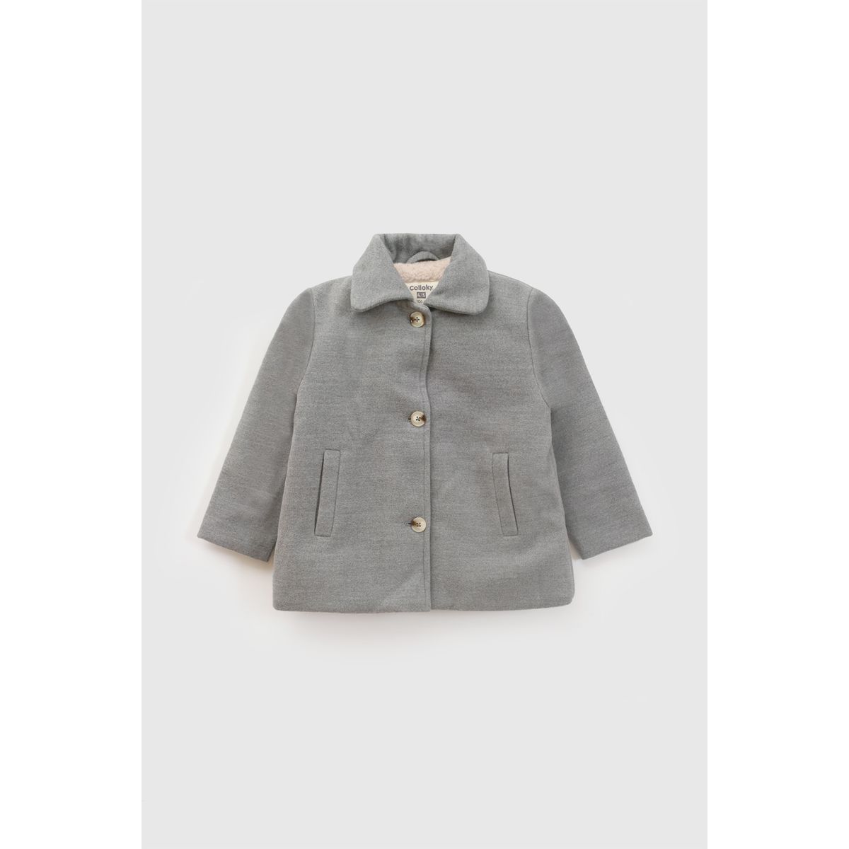 COLLOKY - Abrigo Gris Niña