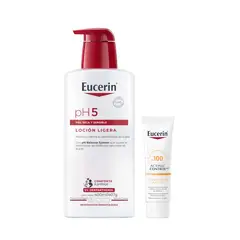 EUCERIN - Loción Ligera pH5 + Protector Solar Fluid FPS50