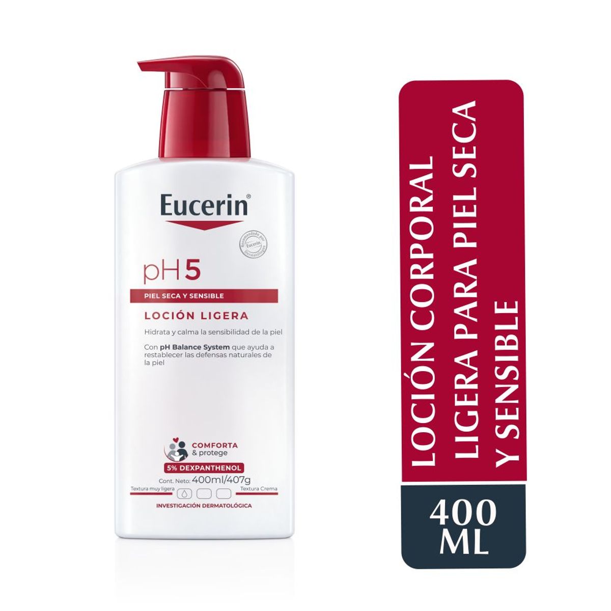 EUCERIN - Eucerin Loción Ligera pH5 + Protector Solar Fluid FPS50