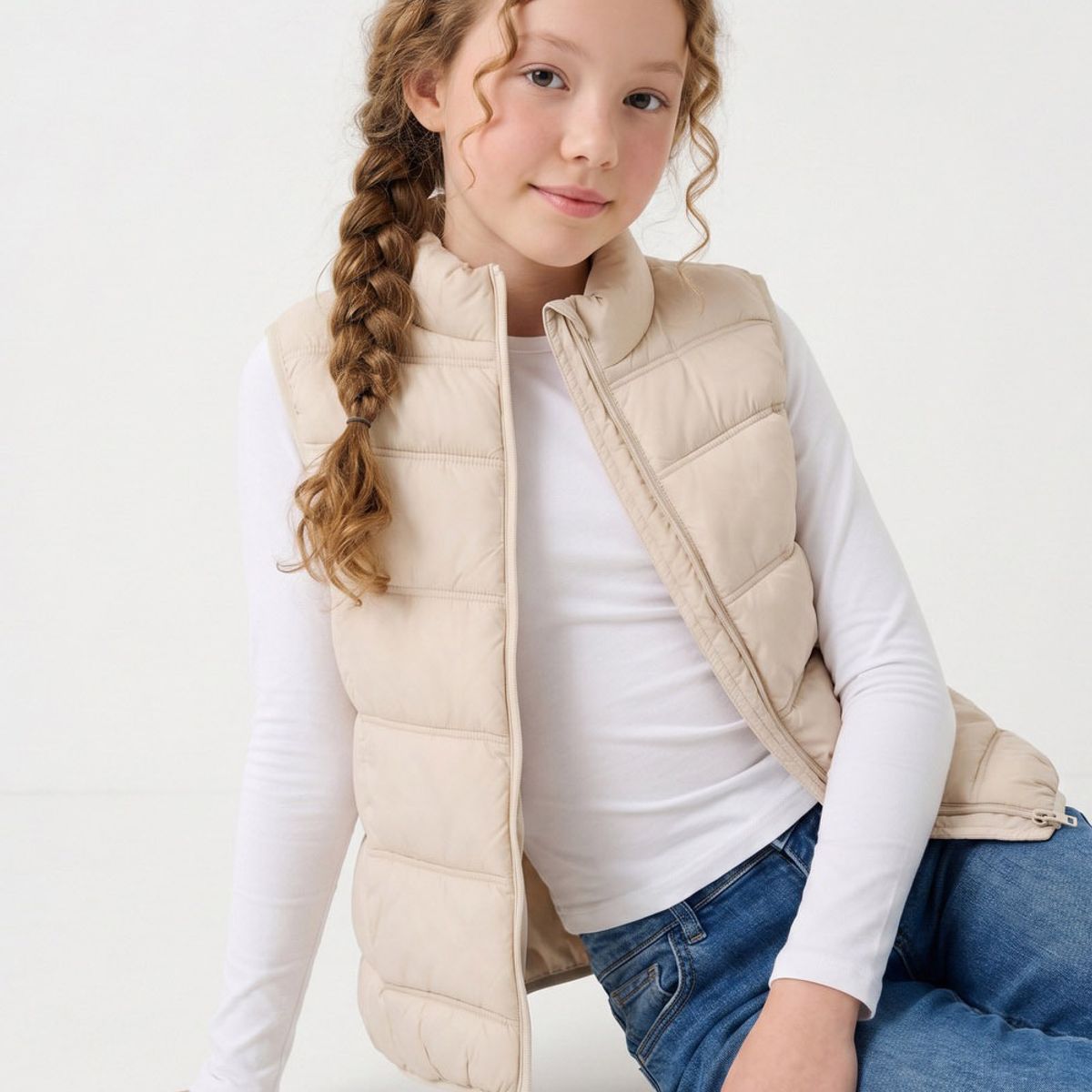 COLLOKY - Parka Beige Niña