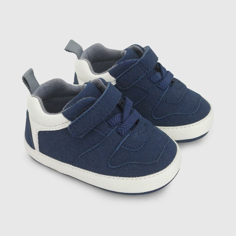 Zapatilla Ergonómica Bebé Niño Azul