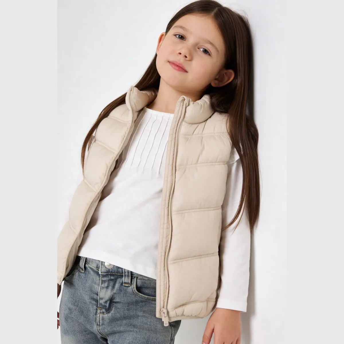COLLOKY - Parka Beige Niña