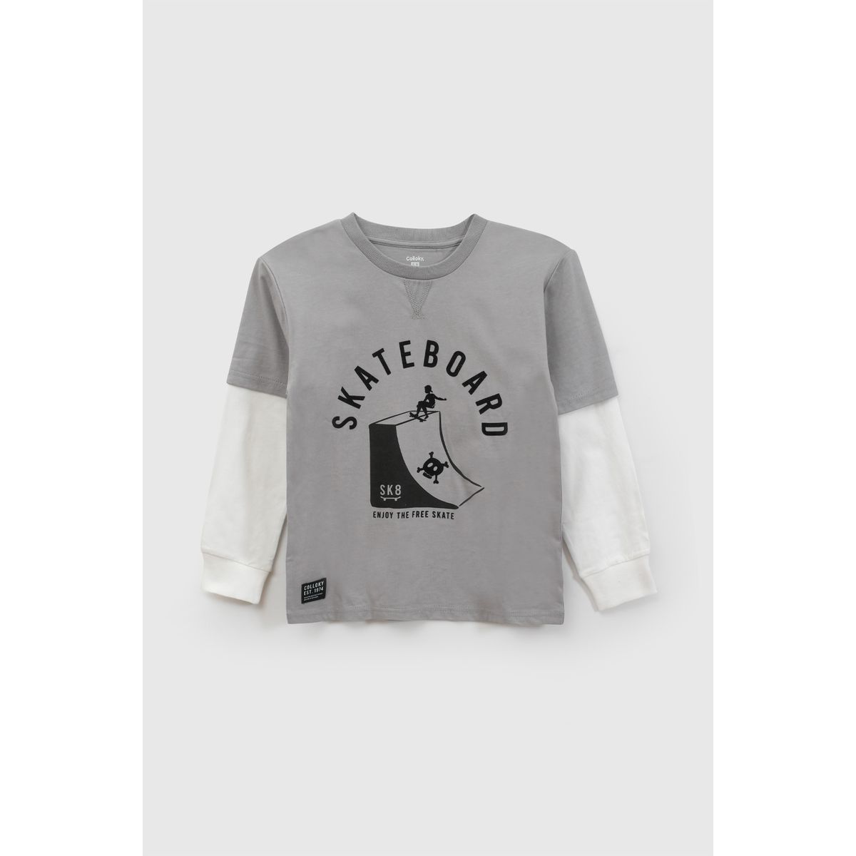 COLLOKY - Polera Gris Niño