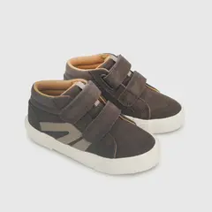 COLLOKY - Zapatilla Ergonómico san francisco niño café 21-27