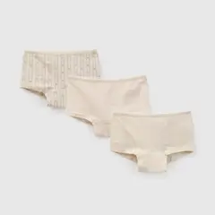 COLLOKY - Pack x3 Calzón Niña Beige