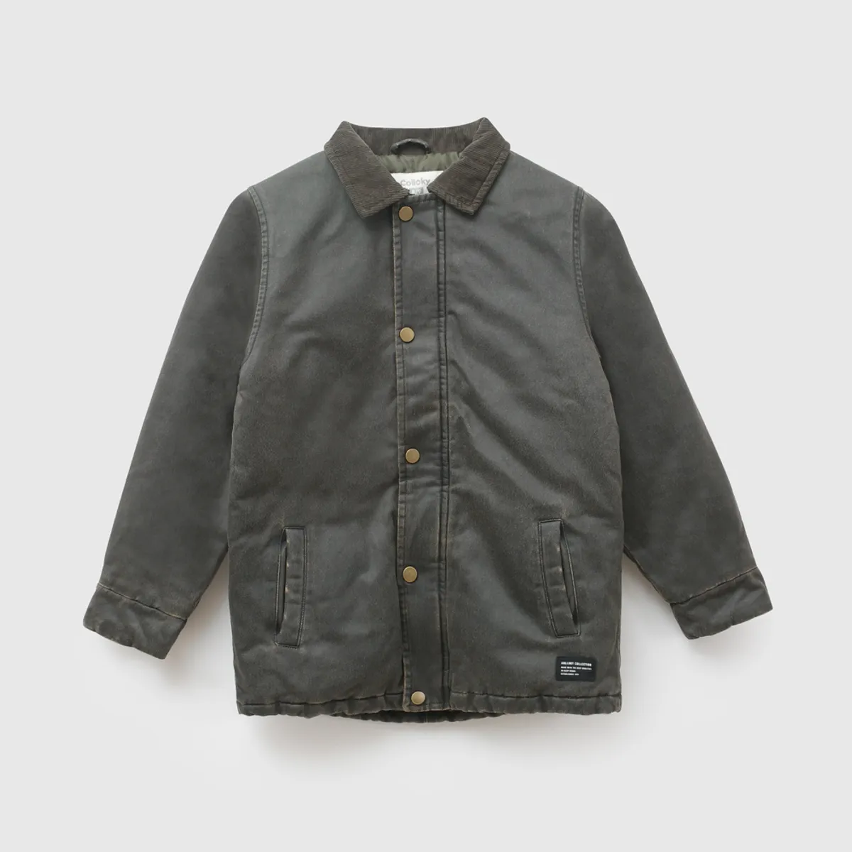 COLLOKY - Chaqueta Verde Unisex niño
