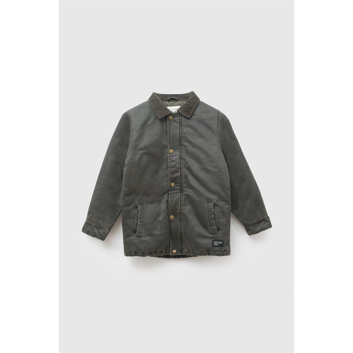 COLLOKY - Chaqueta Verde Unisex niño