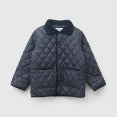 COLLOKY - Chaqueta acolchada con cuello niño azul marino1/2 a a 18/24M a 6/7A