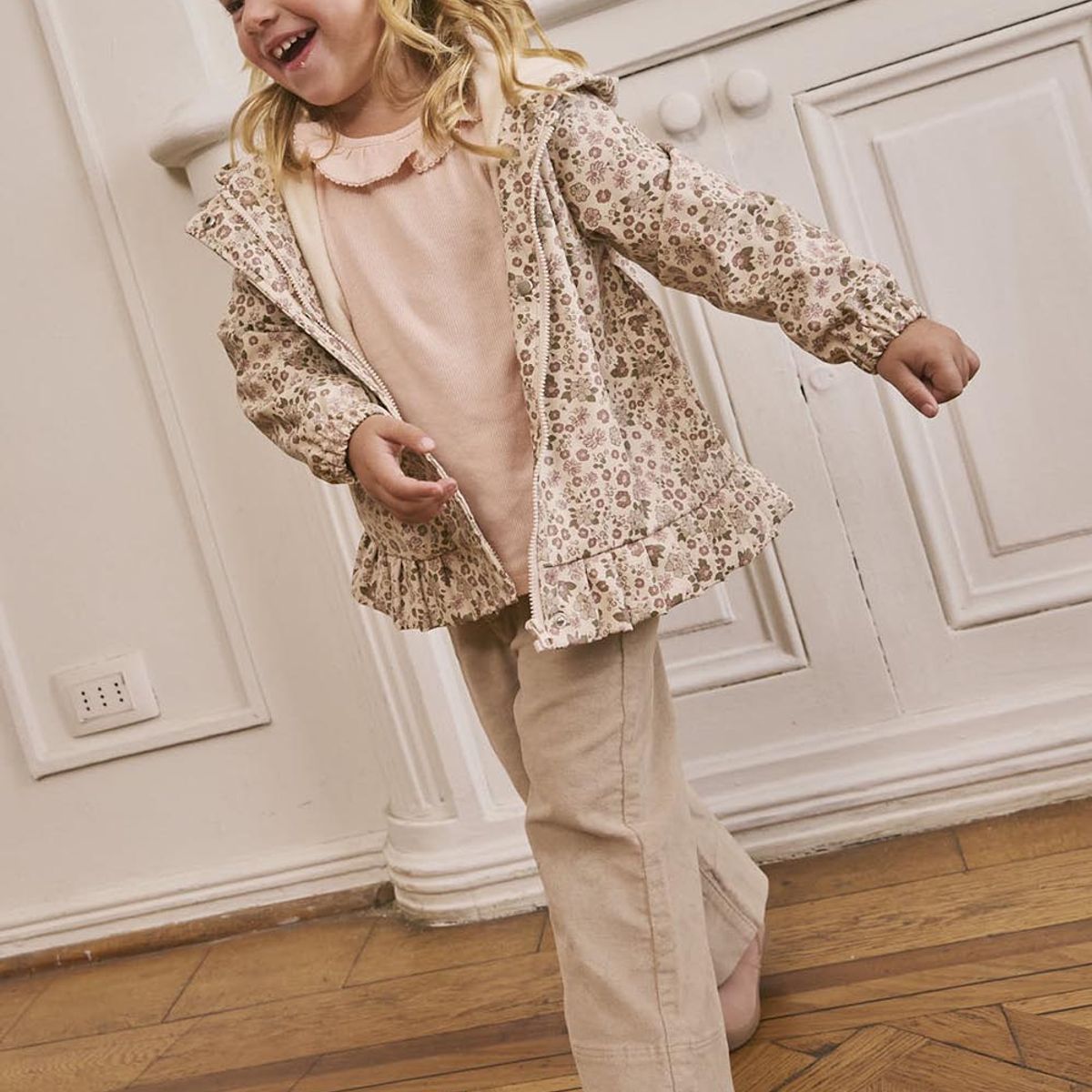 COLLOKY - Chaqueta Beige Niña