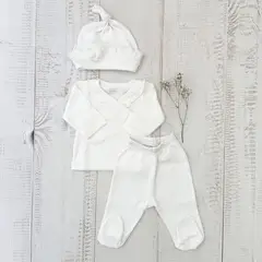 WAWA BABY DESIGN - Ajuar x 3 Paris Calado