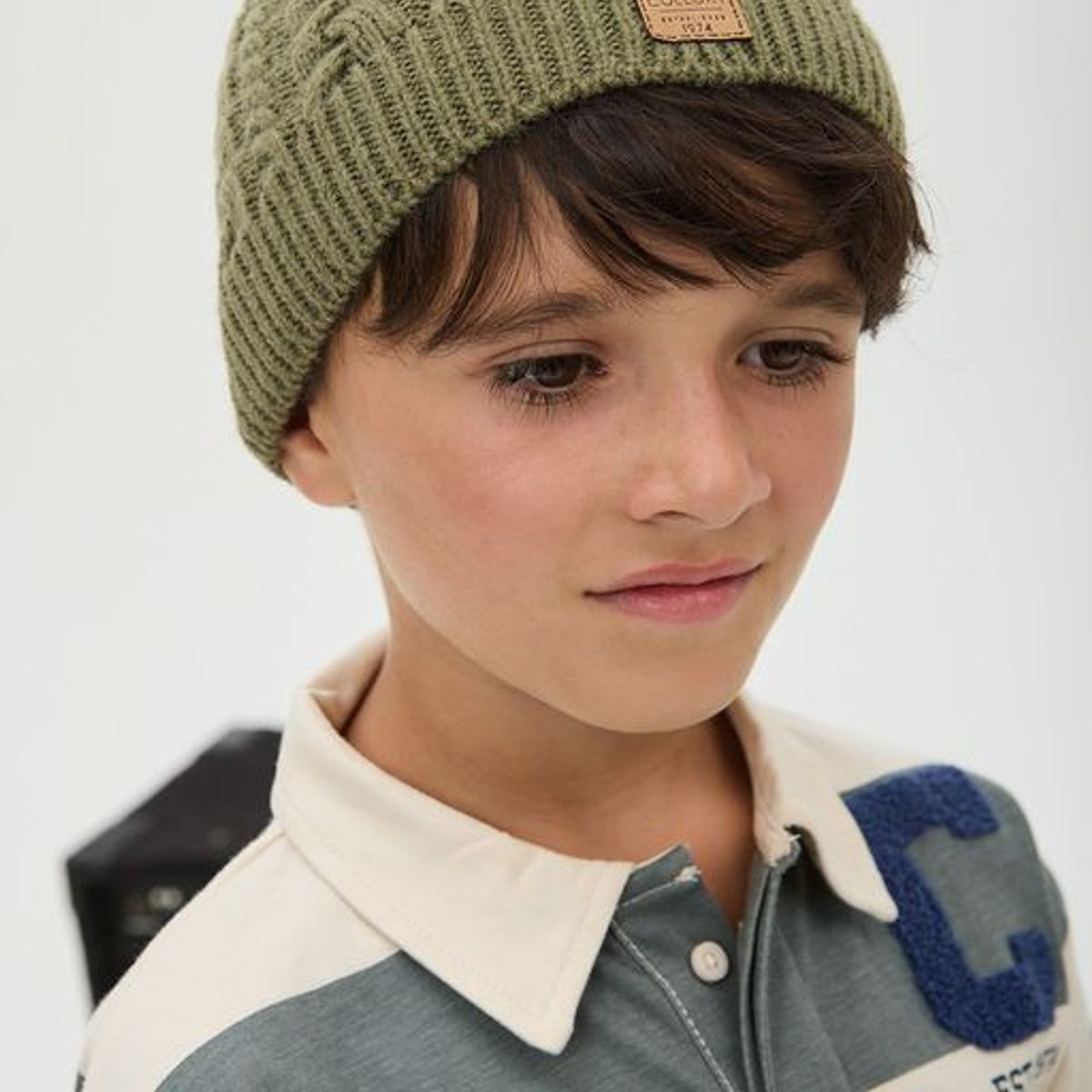 COLLOKY - Gorro Verde Niño