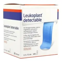 BSN MEDICAL - Parche Curita Azul Detectable 100 Un