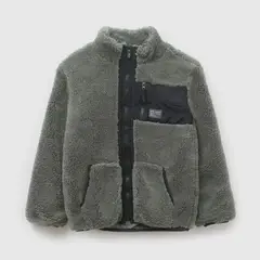 COLLOKY - Polar chiporro niño verde 3/4A a 12/13A