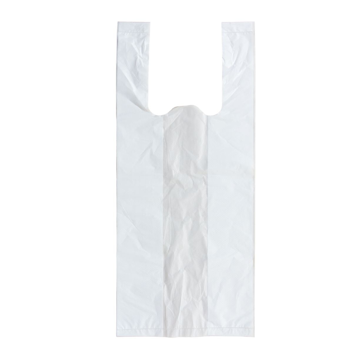 GENERICO - Bolsa Camiseta 60x70cm Pack 100und Plástica Bolsas Aseo Multiusos