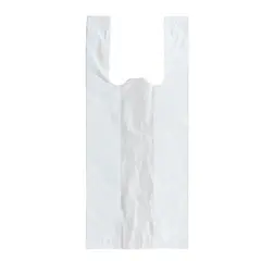 GENERICO - Bolsa Camiseta 60x70cm Pack 100und Plástica Bolsas Aseo Multiusos