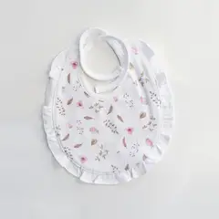 WAWA BABY DESIGN - Babero Marion Rosado