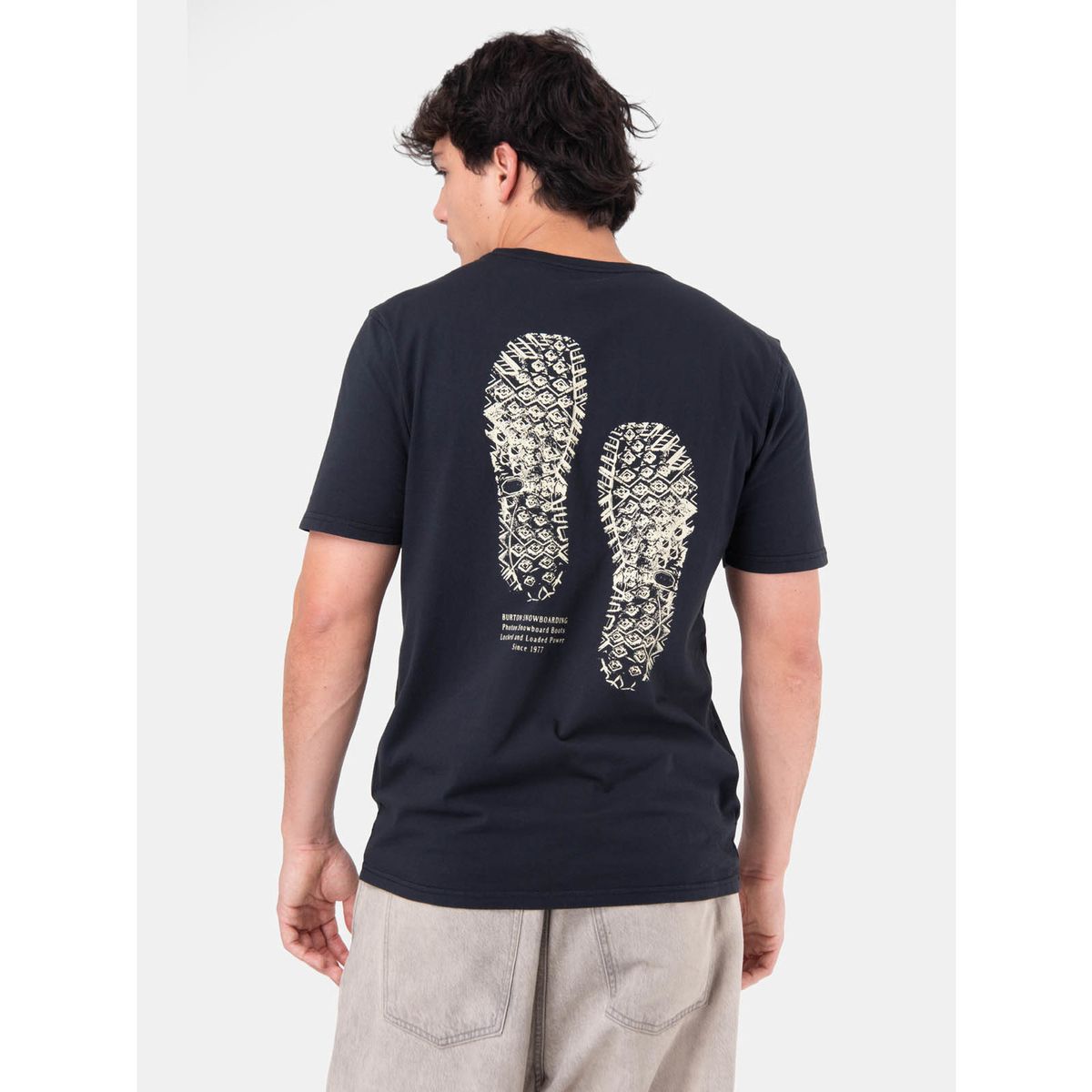 BURTON - Polera MC Hombre Trace Gris BURTON