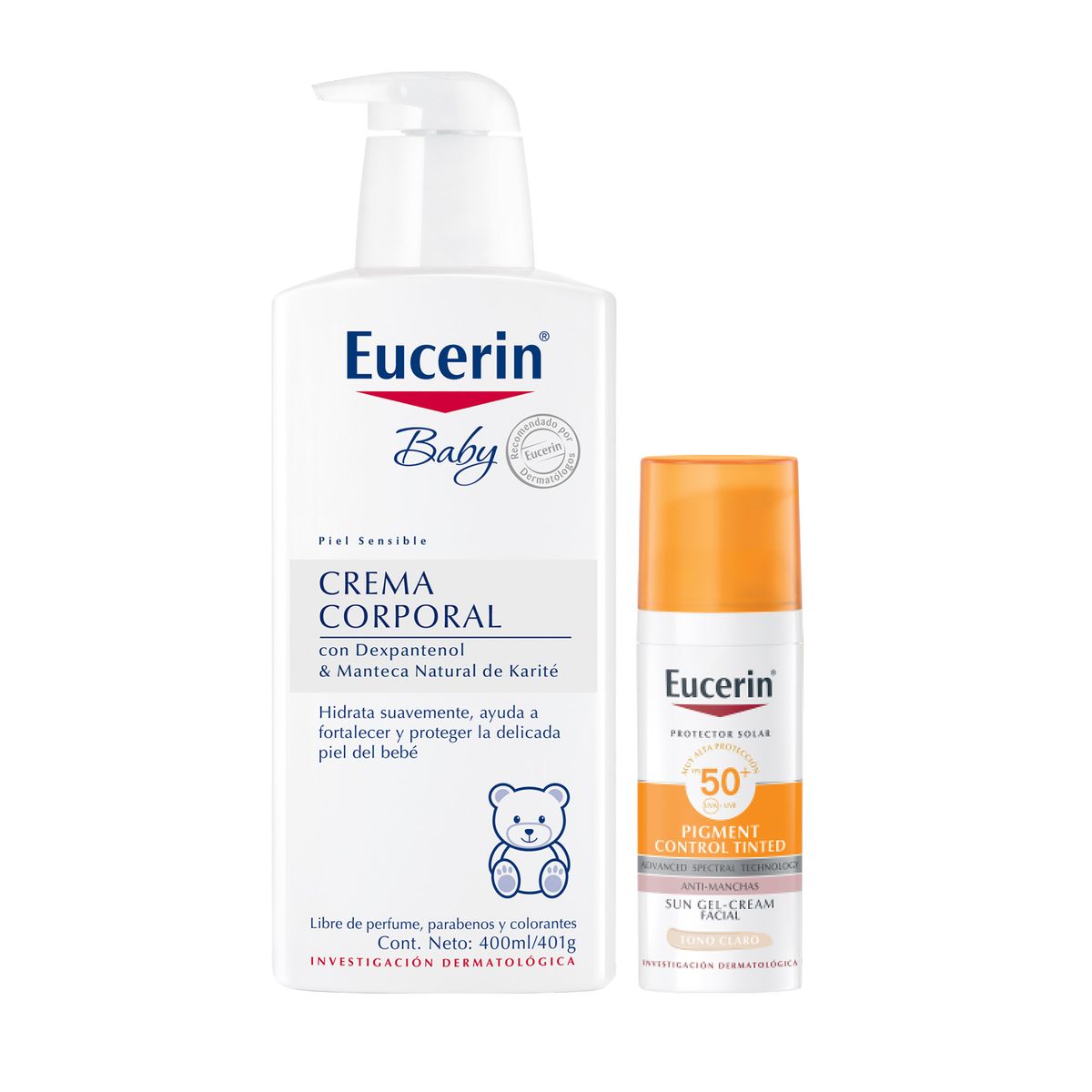 EUCERIN - EUCERIN Corporal Baby Crema Corporal + Protector Solar