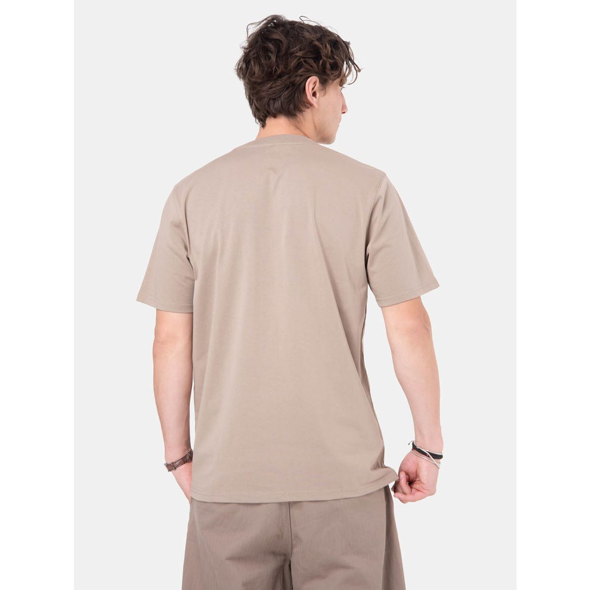 BURTON - Polera MC Hombre Mountain Stamp Beige BURTON