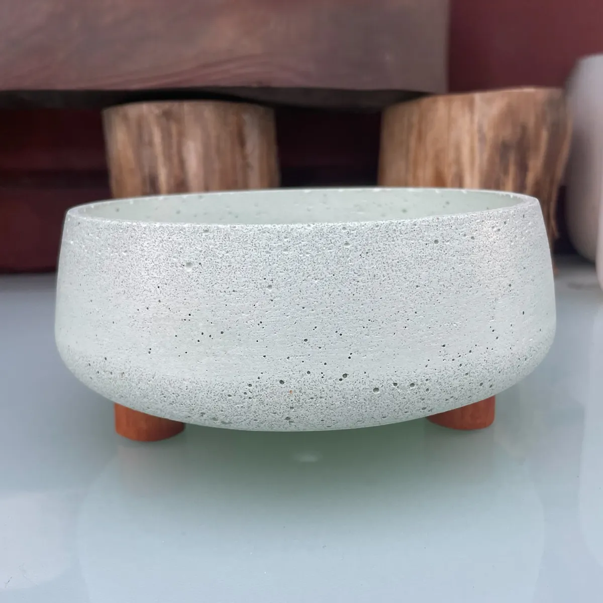 GENERICO - Macetero Martina Verde Paila 16cm diametro