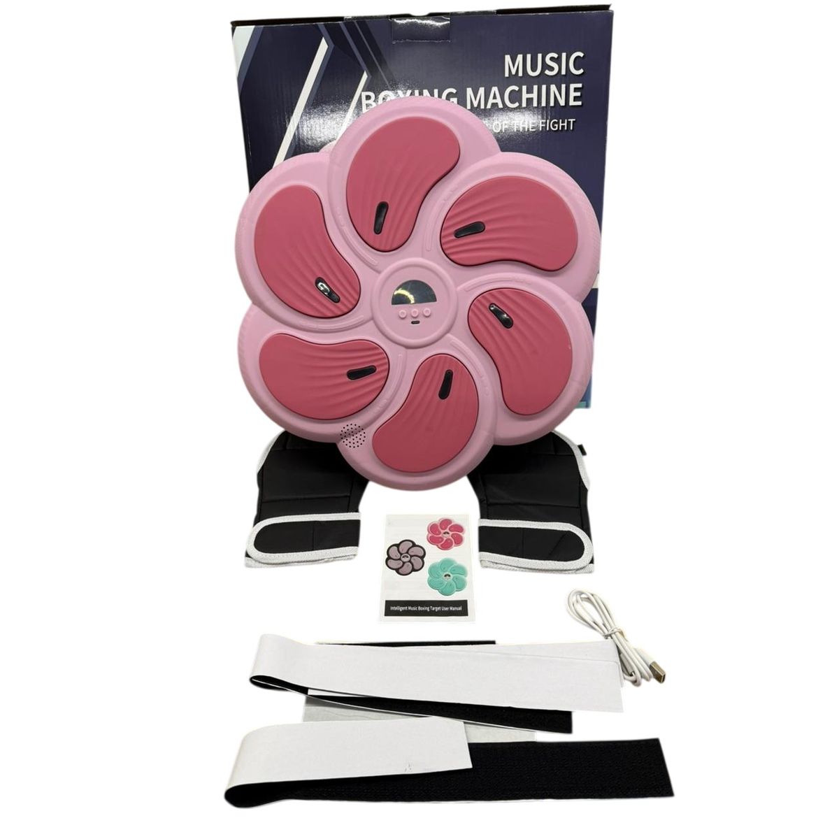 GENERICO - Maquina De Boxeo Musical Bluetooth Guante Para Adulto Y Niño