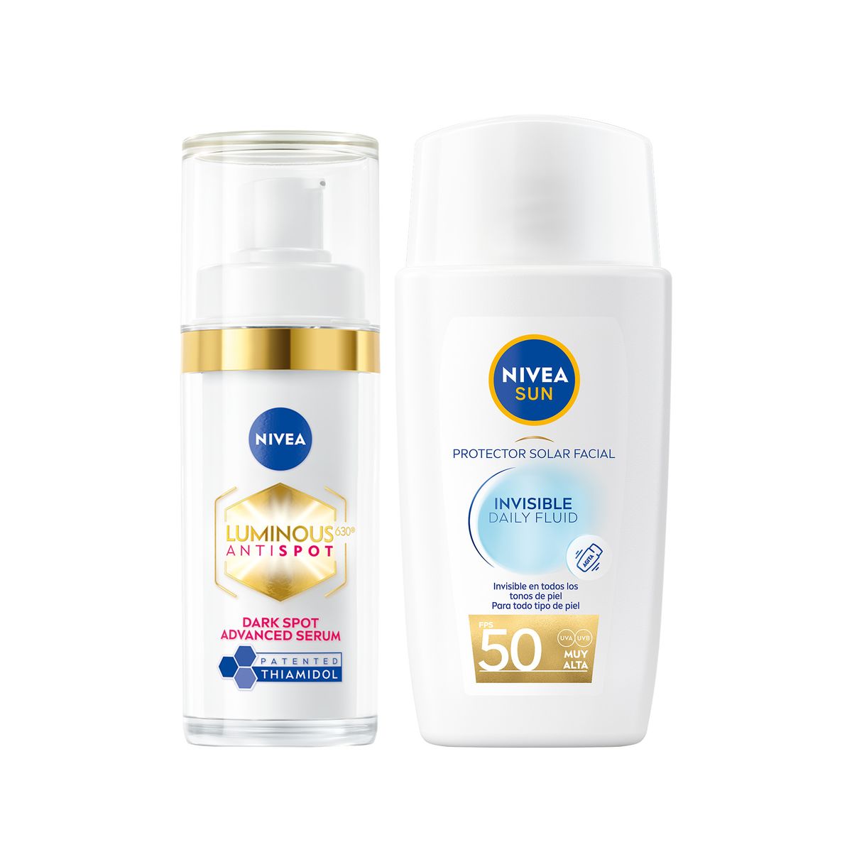 NIVEA - NIVEA Sérum Luminous + Protector Solar FPS50