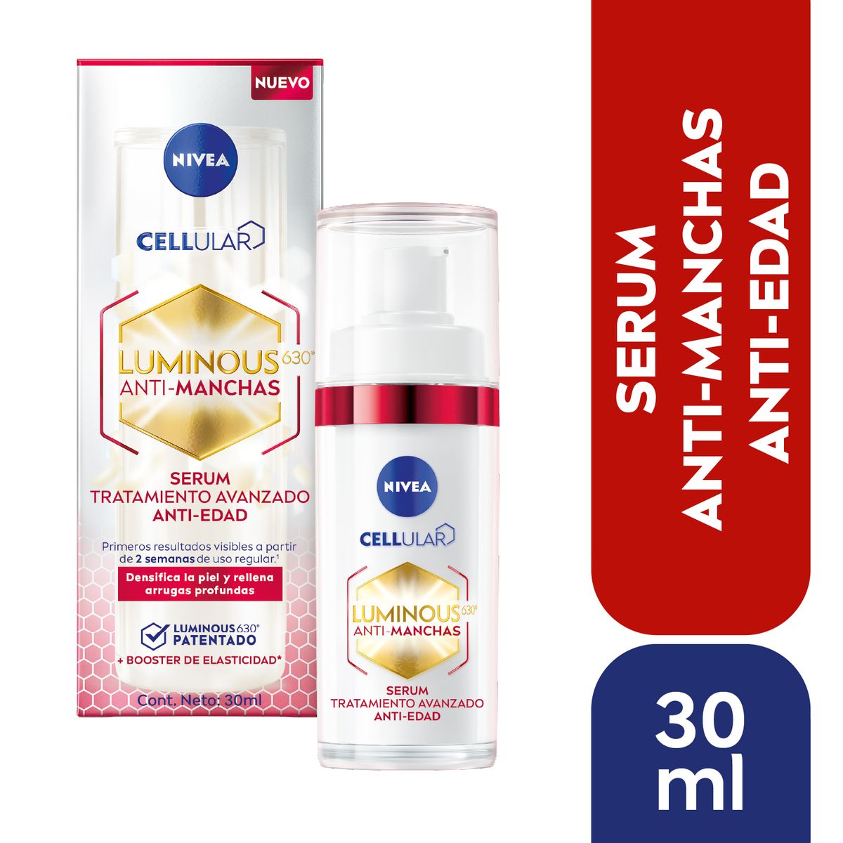 NIVEA - NIVEA Sérum Luminous + Protector Solar FPS50