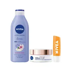NIVEA - Corporal Cereza & Jojoba + Bakuchiol Día +Bálsamo