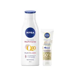 NIVEA - Crema Corporal Q10 + Solar Control Manchas FPS50