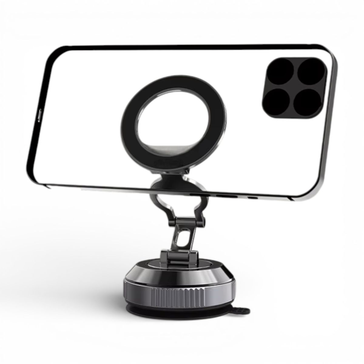 MOTOMO - Soporte de Smartphone Magnético con Articulación 360°Premium