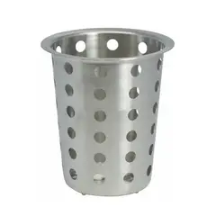 GENERICO - Porta Cubierto Cilindro Acero 10x13 Cm