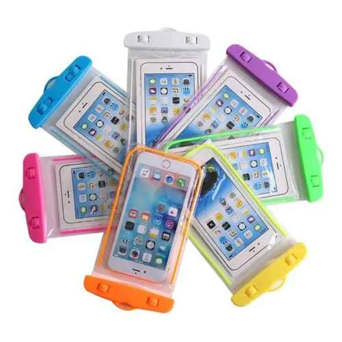 GENERICO - Funda Impermeable Para Teléfono Celular Ideal Buceo Lluvia