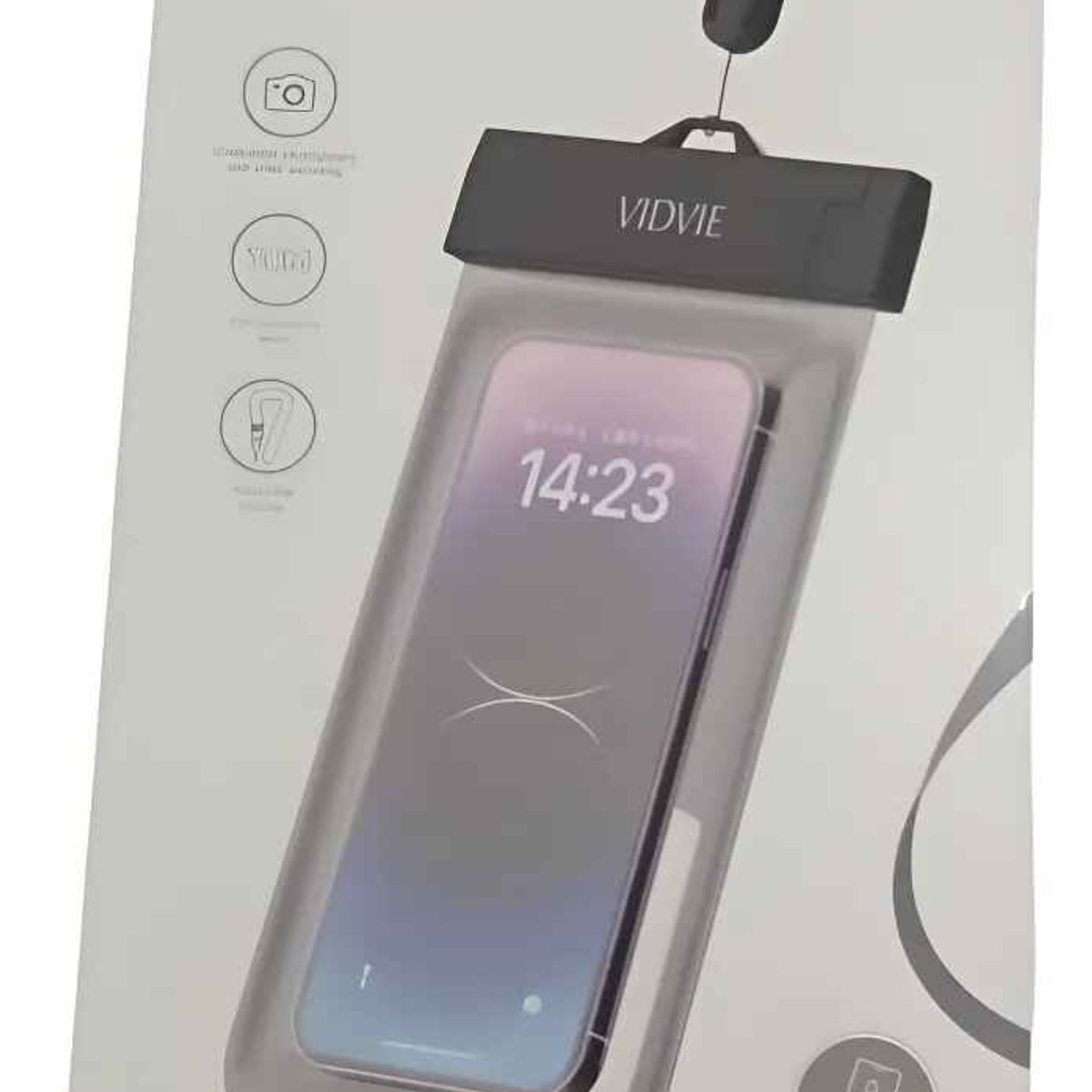 GENERICO - Funda Impermeable Teléfono Celular Móvil Protector De Lluvia Surtido Lisa