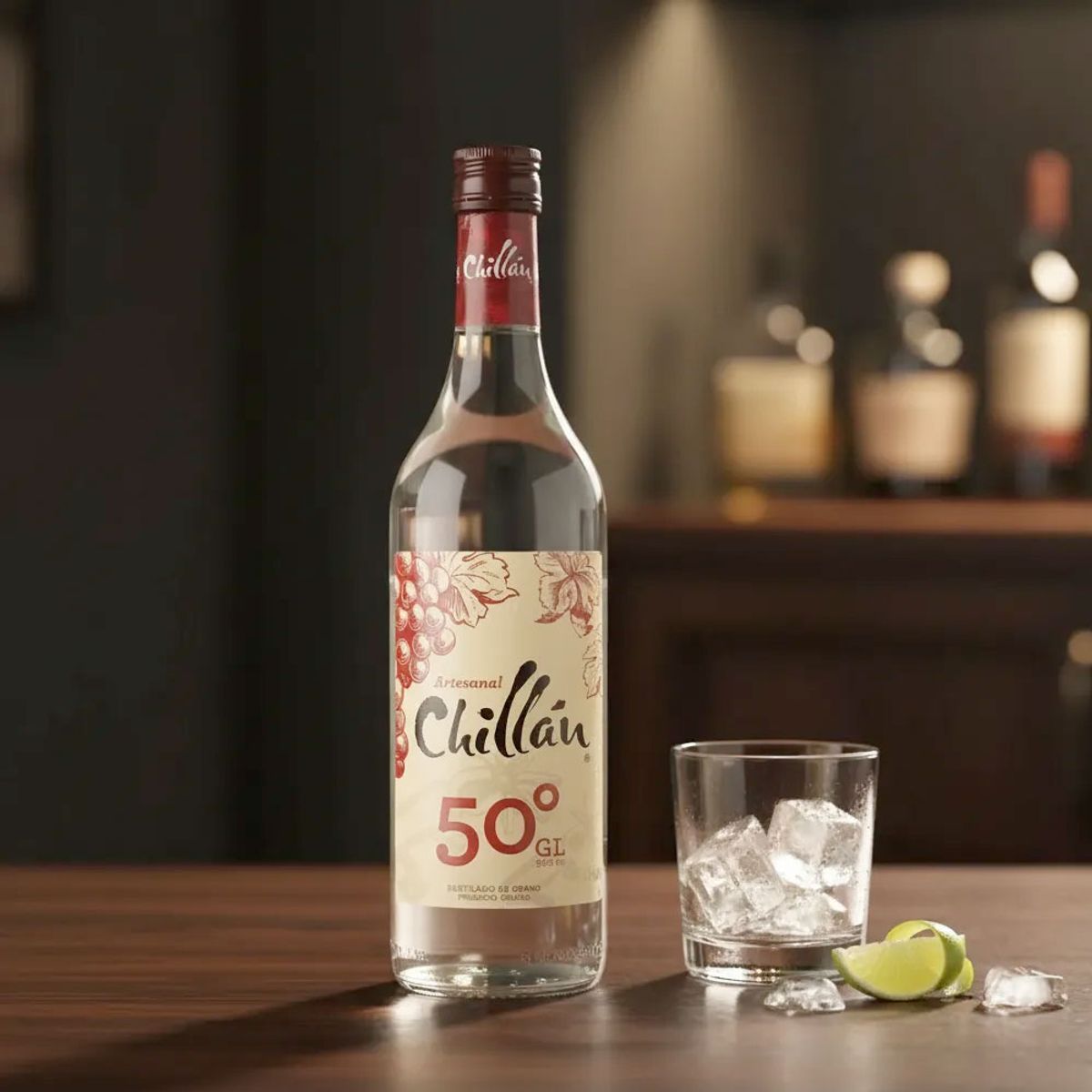 BBVINOS - Aguardiente De Chillán Destilado de Grano 900ml