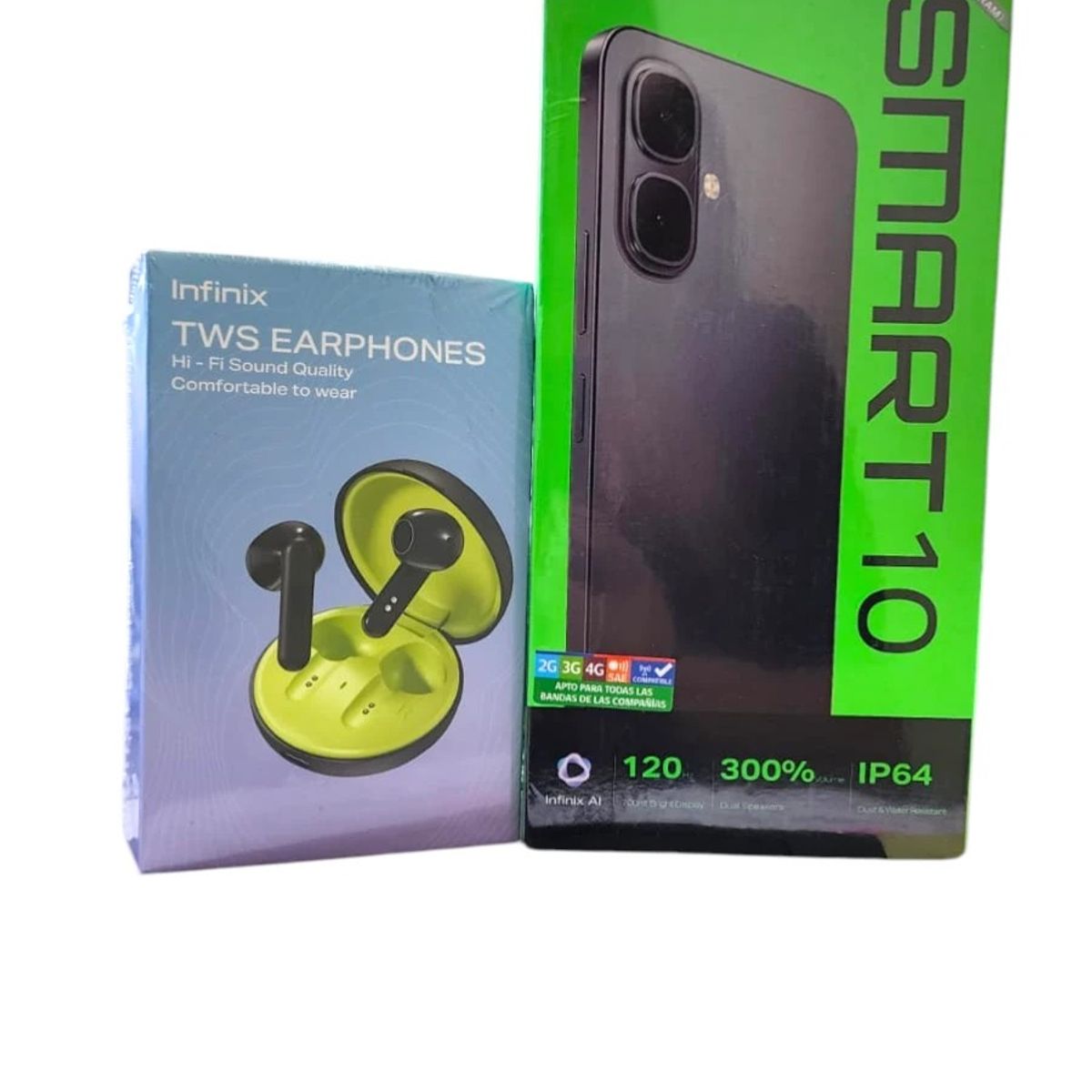 INFINIX - INFINIX SMART 10 4RAM 128GB TWILIGHT GOLD + AUDIFIONOS DE REGALO