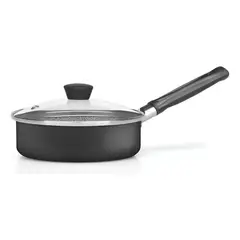 PANELUX - Sarten Para Huevo 14cm Tapa Granito Antiadherente Negro