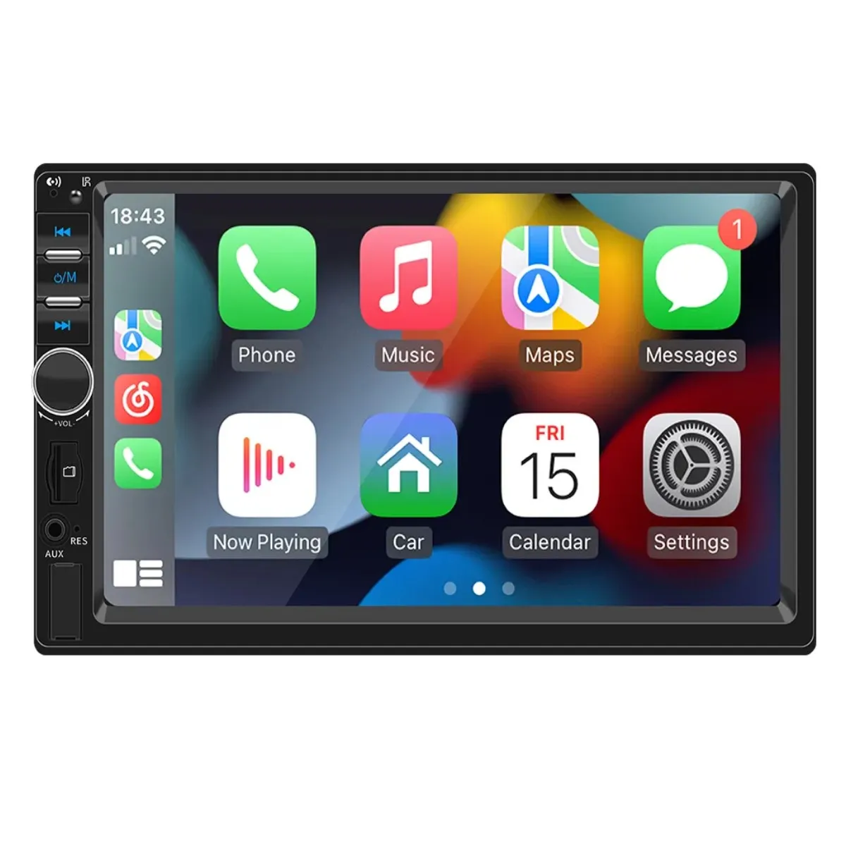 GENERICO - Radio Para Auto Con Pantalla Bluetooth Mp5 Usb Color Negro