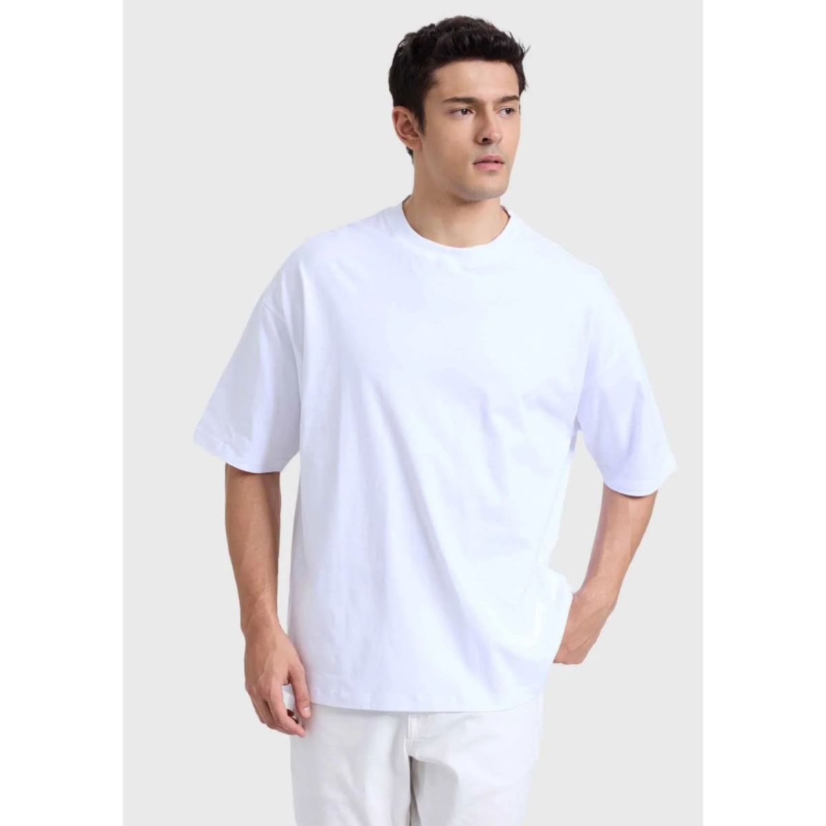 LIKE SHOP - Polera Manga Corta Algodón Unisex Oversize 4321
