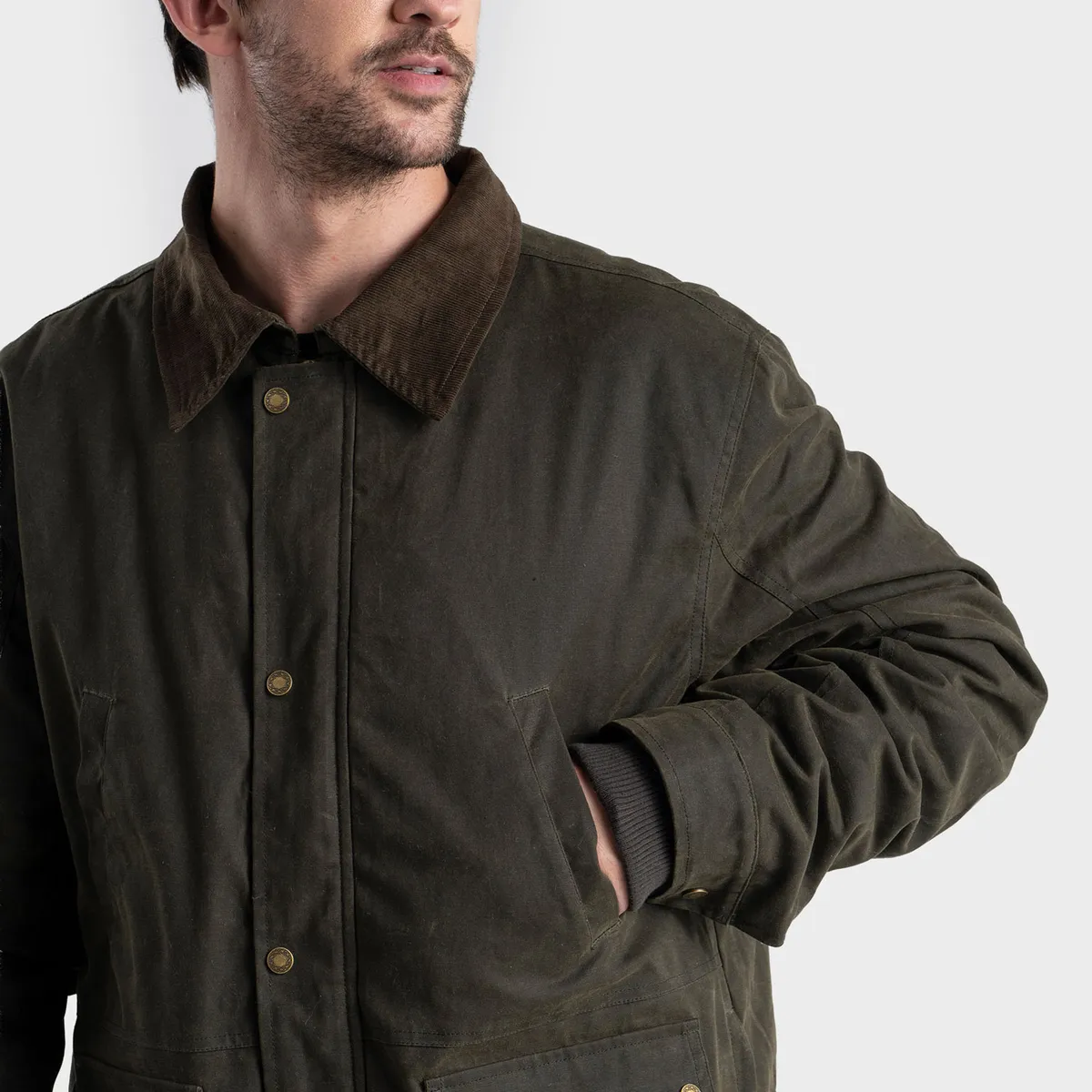 GNOMO - Chaqueta Encerada Hollnar Hombre Gnomo
