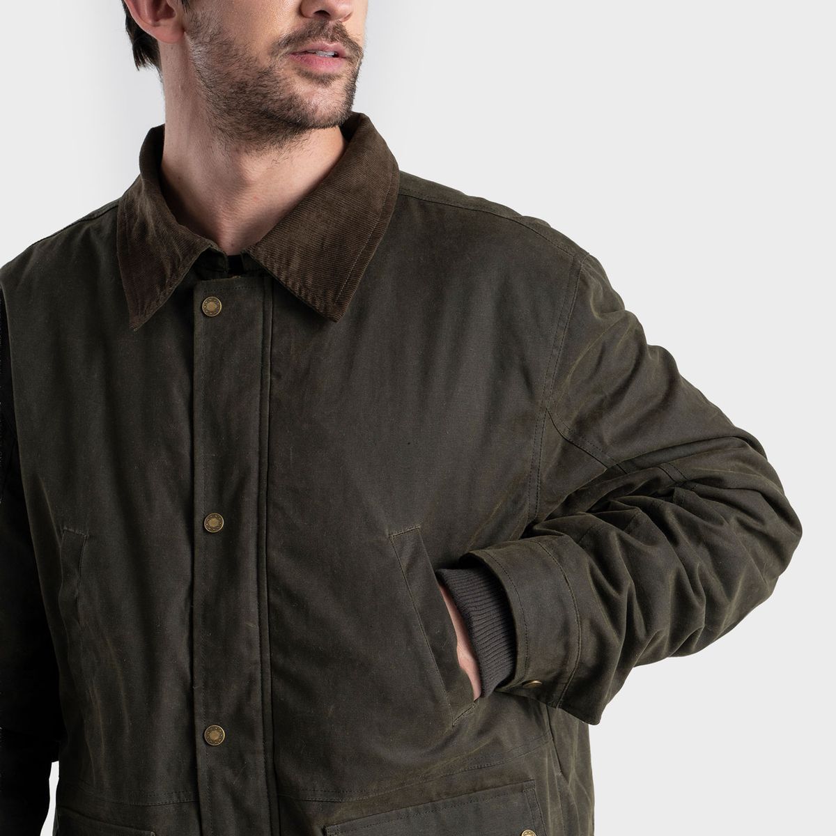 GNOMO - Chaqueta Encerada Hollnar Hombre Gnomo