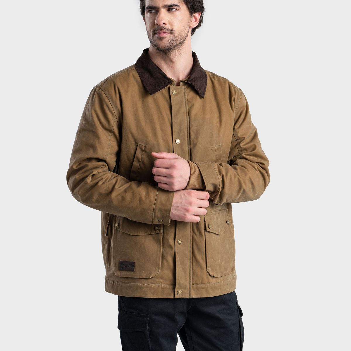 GNOMO - Chaqueta Encerada Hollnar Hombre Gnomo