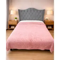 GENERICO - MANTAS FRAZADA DELGADA PLUSH 2 PLAZAS