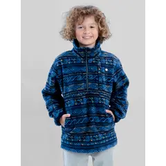 MAUI AND SONS - Poleron Polar Andean Lake Multicolor Infantil