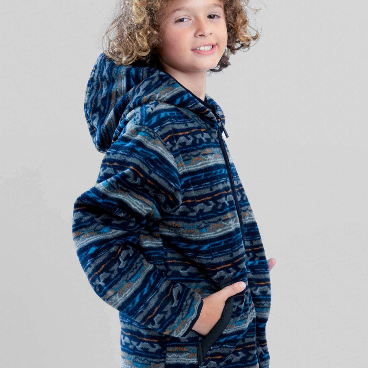 MAUI AND SONS - Poleron Polar Tribal Spirit Multicolor Infantil Maui And Sons