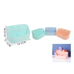 GENERICO - Caja Organizador 11x18x10cm Colores Surtidos