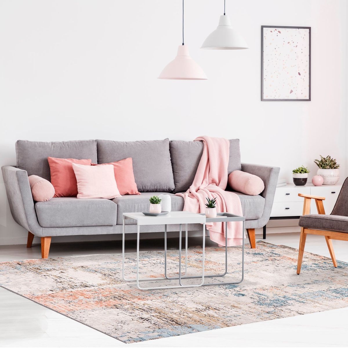 DIB - Alfombra Maison  200X290  Cream / DGrey Ckn Ae08A