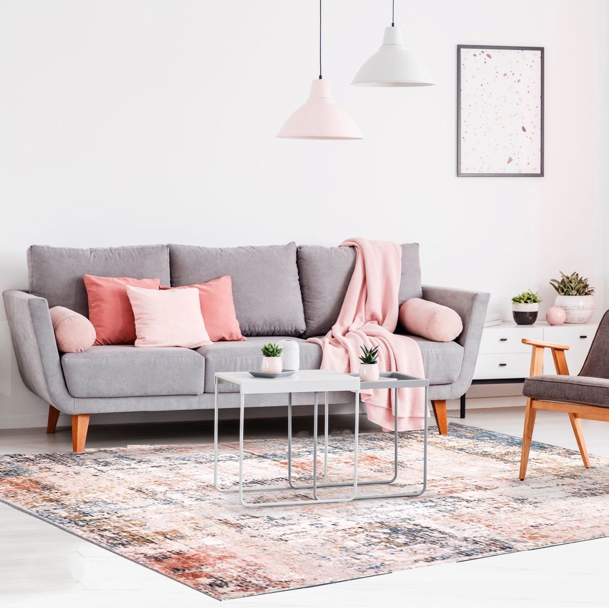 DIB - Alfombra Maison  200X290  Cream / D.Grey Ckn Ae10A